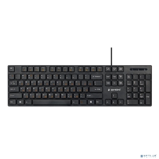Клавиатура Gembird KB-250 проводная, USB Type-A, чёрный