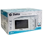Микроволновая печь Delta DL-84L20 белый, 20 л, 700 Вт, переключатели - поворотный механизм, фото13