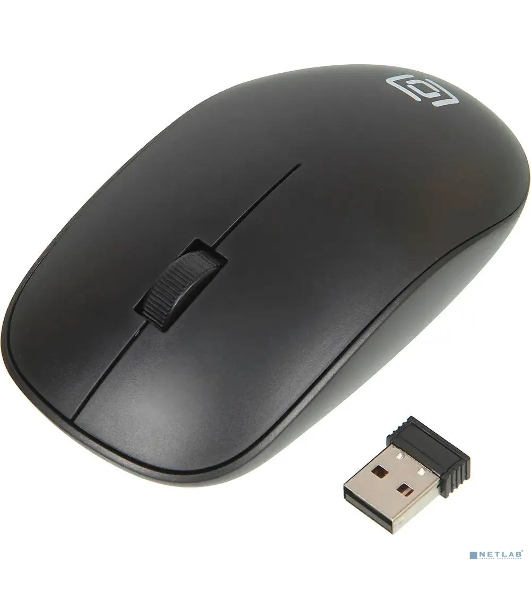 Комплект клавиатура+мышь Oklick 230M беспроводной, USB, 1000 DPI, чёрный