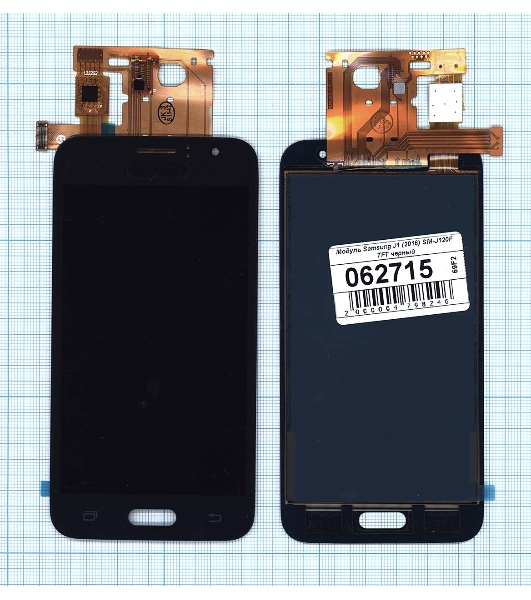 Дисплей для Samsung Galaxy J1 (2016) SM-J120F (TFT) черный