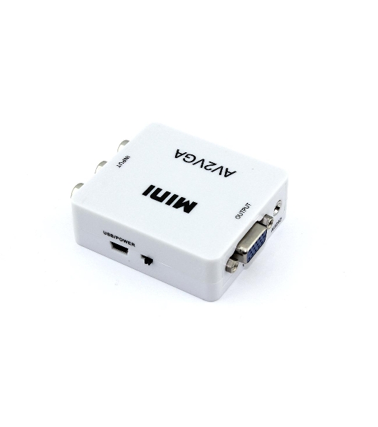 Переходник с AV (тюльпаны) на VGA