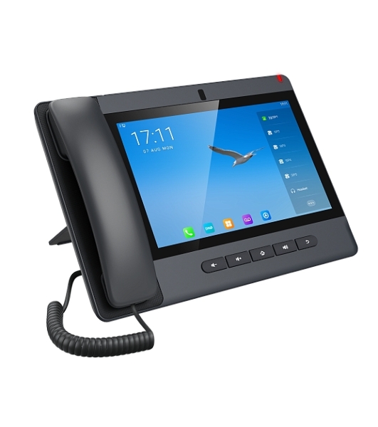 Fanvil Android 9.0 Built-in Adjustable 8MP Camera with a Privacy Cover10-party Audio Conference,3-party Video ConferencPTM handsetDual Gigabit ports, PoE IntegratedHD Voice20 SIP Lines