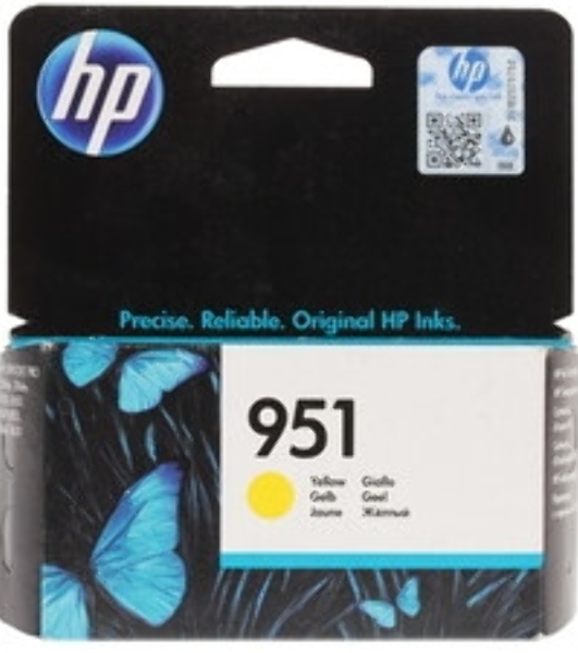 Картридж струйный HP CN052AE желтый для HP OJ Pro 8610/8620 (700стр.)