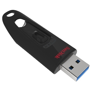 Флешка USB Sandisk 32Gb Ultra SDCZ48-032G-U46 USB3.0 черный