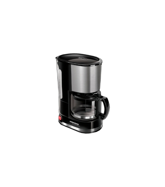 Кофеварка капельная Redmond RCM-M1507 черный/серебристый, исп. кофе - молотый, 0.6 л, 600 Вт