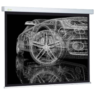 Экран Cactus 213x213см Wallscreen CS-PSW-213x213 1:1 настенно-потолочный рулонный белый