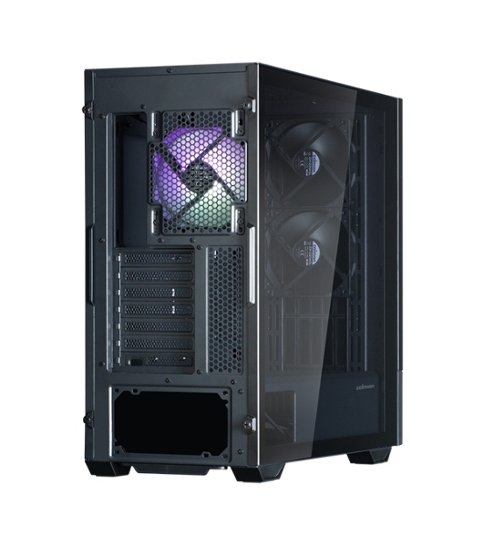 Компьютерный корпус Zalman Z10 DS без БП черный