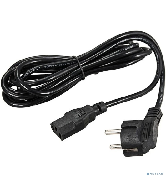 Шнур сетевой Rexant СЕЕ 7/7 (Schuko) – IEC 320 C13 3x0,75мм², длина 3м