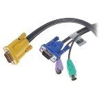Кабель ATEN KVM Cable 2L-5206P -Кабель для KVM: 2xPS/2(m)+DB15(m) (PC) -на- SPHD15(m) (KVM), 6м, фото5