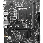 Материнская плата MSI PRO H610M-E DDR4, LGA 1700, Intel H610, 2xDDR4, 4xSATA, 1xM.2, 1xPCIe 4.0 x16, 1xPCIe 4.0 x1, 1xHDMI, 1xVGA, 1xRJ45 1Gb, 2xUSB-A 3.2 Gen 1, 4xUSB-A 2.0, 3x3.5мм, 7.1, mATX, фото6