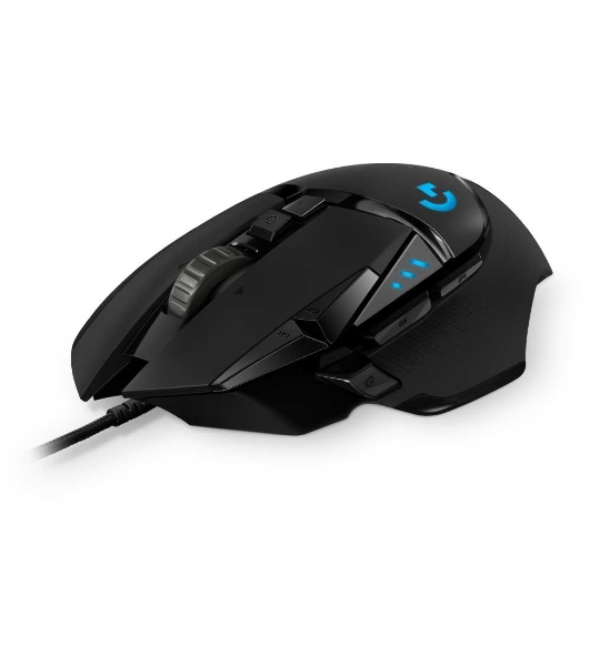 Мышь проводная Logitech G502 HERO черный, 25600 dpi, USB, кнопки - 11