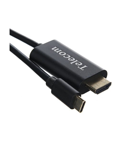 Кабель TelecomUSB3.1 Type-Cm --> HDMI A(m) 4K@30Hz, 1.8m TCC005-1.8M