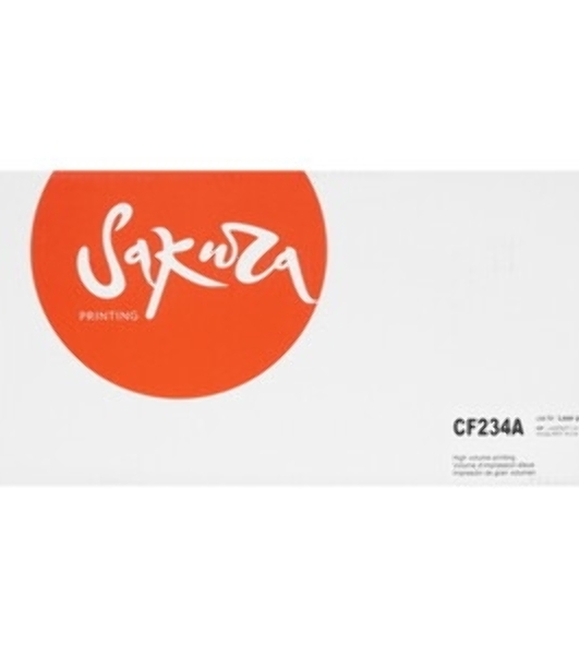 Фотобарабан Sakura CF234A для HP LaserJet Ultra M134a/M134fn/M106w, 9 200 к.