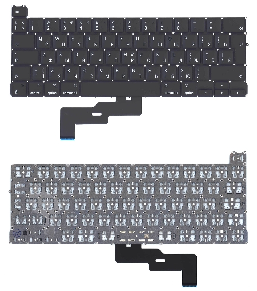 Клавиатура для ноутбука Apple MacBook Pro M1 A2338 Г-образный Enter