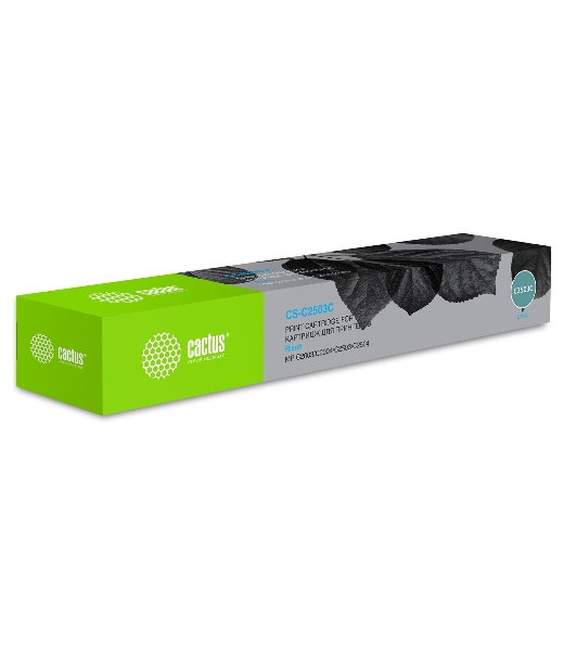 Картридж лазерный Cactus CS-C2503C голубой (9500 стр.) для Ricoh Aficio MP C2003SP/MP C2004ASP/MP C2011SP
