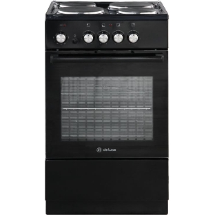 Плита электрическая De Luxe 5004.18э-011 черный, конфорок 4 шт, духовка 43 л, 50 см x 85 см x 50 см