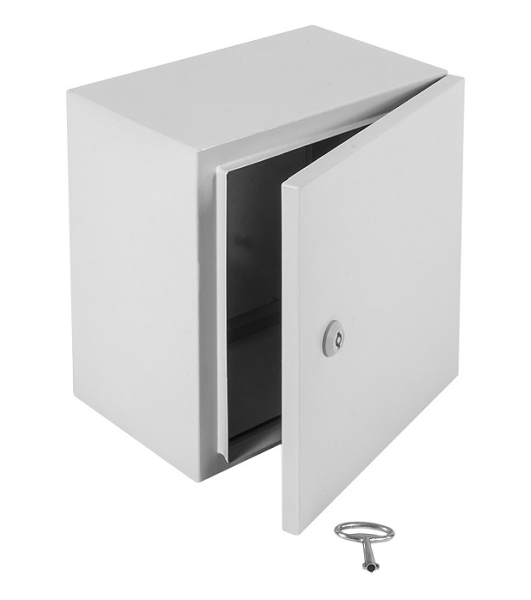 Монтажные шкафы, стойки Elbox Электротех. распред. шкаф IP66 навесной (В800xШ600xГ300) EMW c одной дверью (EMW-800.600.300-1-IP66)