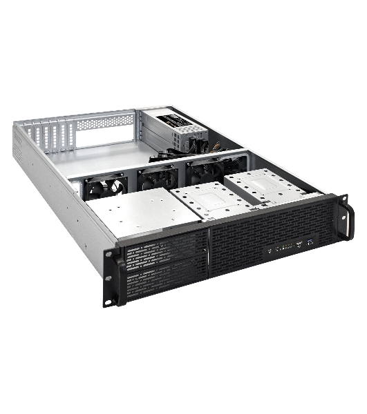 Серверная платформа ExeGate Pro EX293876RUS 2U650-06/2U2098L (RM 19', высота 2U, глубина 650, Redundant БП 2x1200W, USB)