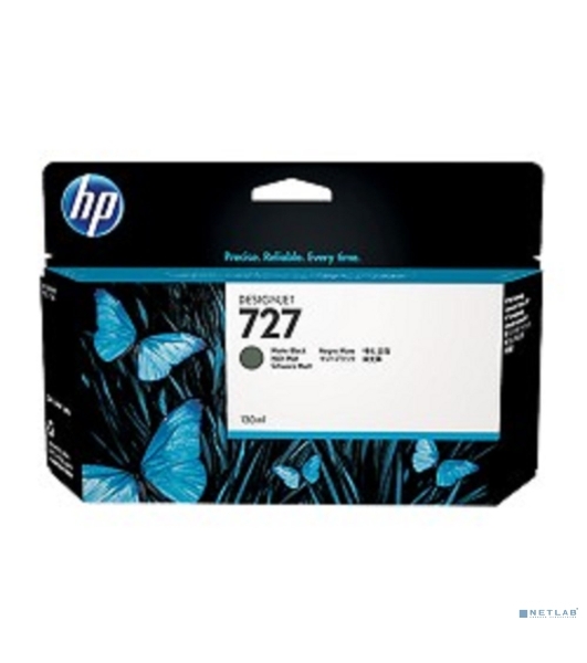 Картридж струйный HP 727 B3P22A черный матовый для HP DJ T920/T1500 (130мл)