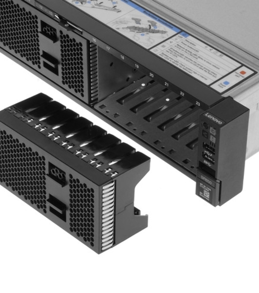 Серверная платформа Lenovo 7Z73TA8100 SR650 V2 Xeon Silver 4314 (16C 2.4GHz 24MB Cache/135W), 32Gb (1x32Gb, 3200MHz 2Rx4 RDIMM), 8 SAS/SATA, 9350-8i, 1x750W Platinum, 5 Standard Fans, XCC Enterprise, Toolless V2 Rails