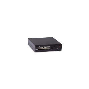 Кард-ридер Ginzzu USB 2.0 Card reader SD/SDHC/MMC/MS/microSD/xD/CF, 3.5' черный GR-116B