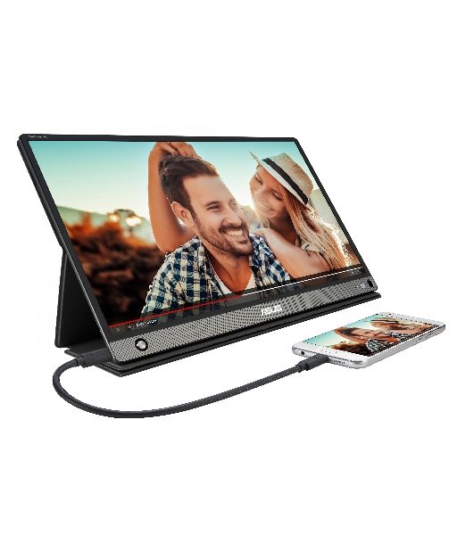 Монитор 15.6' ASUS ZenScreen MB16AHP IPS 1920x1080, 60 Гц, 5 мс, 16:9, 250 кд/м², micro HDMI, USB-C, динамики, черный