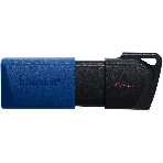 Флешка USB Kingston DataTraveler Exodia M (DTXM/64Gb), 64Gb, USB 3.0, R/W 70/45, черный/синий, фото3