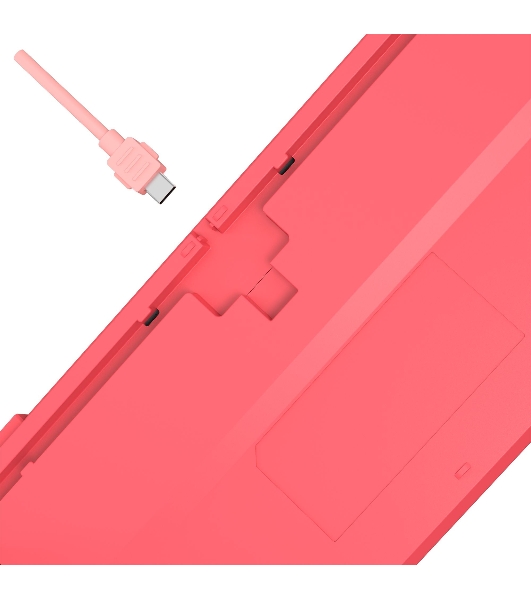 Клавиатура проводная A4Tech Bloody S87 Energy (S87 USB ENERGY PINK) USB розовый
