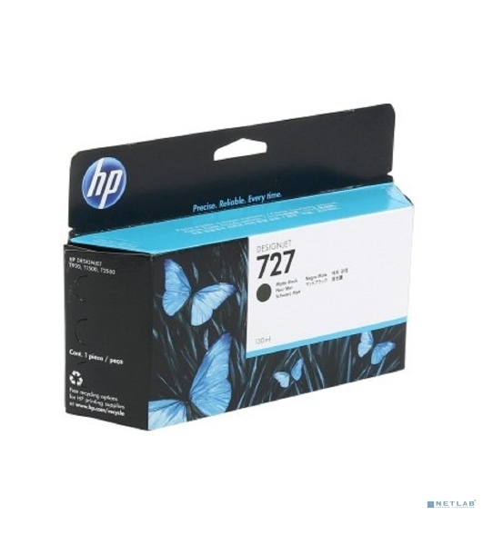 Картридж струйный HP 727 B3P22A черный матовый для HP DJ T920/T1500 (130мл)