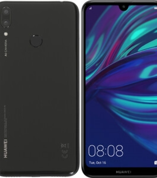 Дисплей для Huawei Y7 2019 черный