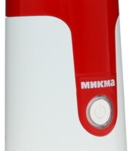 Кофемолка Микма ИП 33 бело-красная, 150 Вт, емкость чаши 50 гр (в уп. 6 шт)
