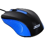 Мышь проводная Acer OMW011 черный/синий, 1200 dpi, USB, кнопки - 3, фото21