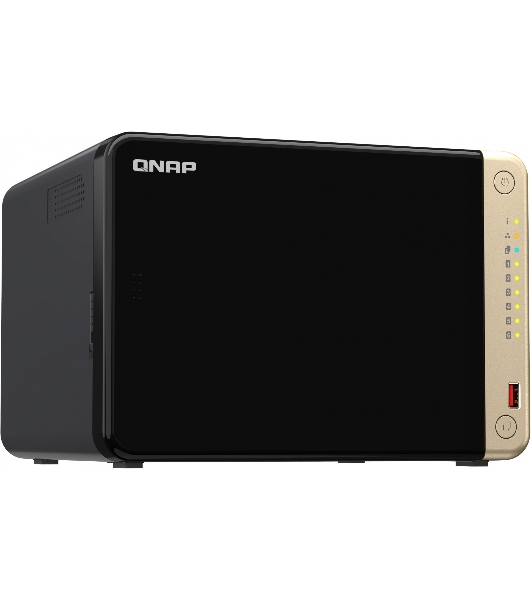 Сетевое хранилище NAS Qnap Original TS-664-8G 6-bay настольный Celeron N5095