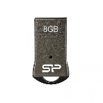 Флешка USB R/W Silicon Power 8Gb Touch T01 SP008Gb,UF2T01V1K USB 2.0 черный/серебристый, фото7