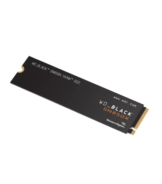 Накопитель SSD WD 1Tb Black SN850X, M.2(22x80мм), NVMe, PCIe 4.0 x4, 3D TLC, R/W 7300/6300Mb/s, IOPs 800 000/1 100 000, TbW 600, DWPD 0.3 (12 мес.)
