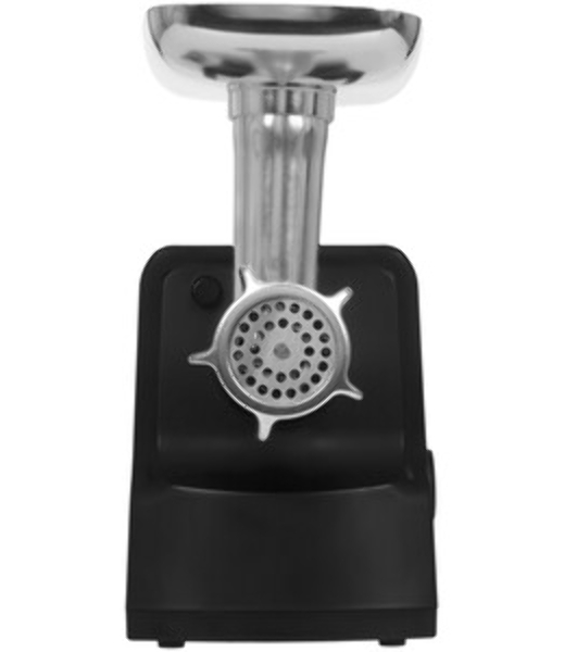 Мясорубка электрическая Brayer BR1612 черный, 2000 Вт, 2.0 кг/мин, реверс, защита от перегрузки, металлический лоток, насадки - 6