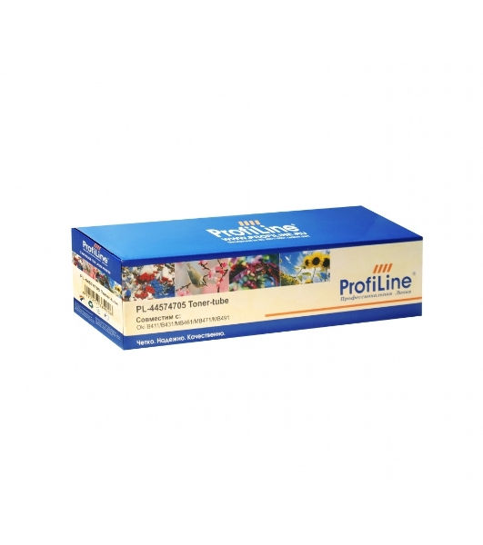 Картридж Тонер-туба ProfiLine PL-44574705 для принтеров Oki B411/B431/MB461/MB471/MB491 3000 копий
