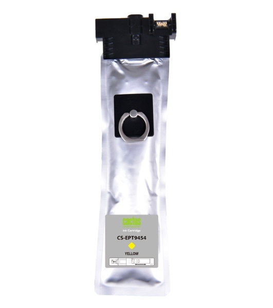 Картридж струйный Cactus CS-EPT9454 (T9454) желтый пигментный (66 мл) для Epson WF-C5290DW/WF-C5790DW