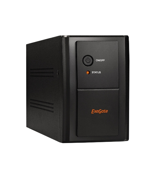 Источник бесперебойного питания ExeGate SpecialPro UNB-2200.LED.AVR.EURO.RJ.USB 2200VA/1300W, LED, AVR, 4 евророзетки, RJ45/11, USB, черный