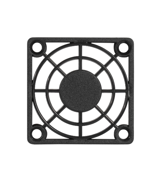Решетка для вентилятора 40x40 ExeGate EG-040PSB (40x40 мм, пластиковая, квадратная, черная)