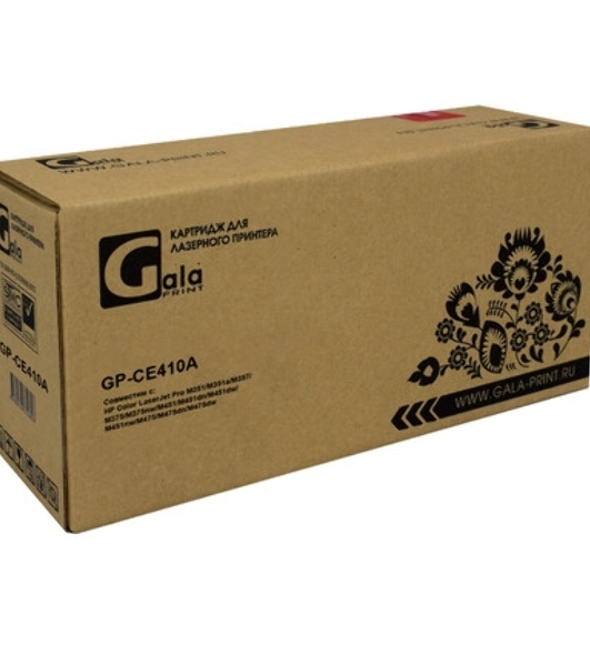 Картридж лазерный GalaPrint GP-CE410A (№305A) черный (2200 стр) для HP Color LaserJet Pro M351/Pro 400 color MFP M475dn/M475dw/Pro 400 color M451dn/M451dw/M451nw