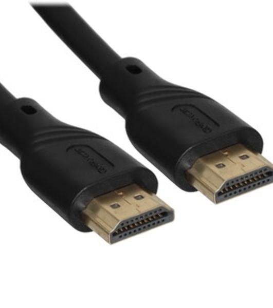 Кабель а/в GoPower Длина 1.5 м Разъемы HDMI (m)-HDMI (m) черный 00-00029041