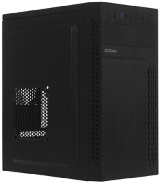 Компьютерный корпус Digma DCC-MN301 черный без БП mATX 1x80мм 2x120мм 1xUSB 2.0 1xUSB 3.0 audio