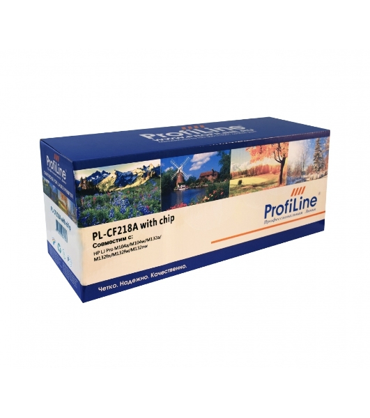 Картридж лазерный ProfiLine PL-CF218A (№18A) для принтеров HP LJ Pro M104a/M104w/M132a/M132fn/M132fw/M132nw 1400 копий (с чипом)
