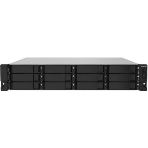 Сетевое хранилище без дисков SMB QNAP TS-1232PXU-RP-4G 12-Bay quad-core 64-bit AL324 1.7 GHz rackmount NAS with 250W redundant PSU, 4Gb DDR4 UDIMM RAM (max 1x16GB), SATA 6Gb/s, 2x 10GbE SFP+ LAN, 2x2.5 GbE LAN, 1x PCIe Gen2 x2 slot. W/o RAIL-B02, фото6