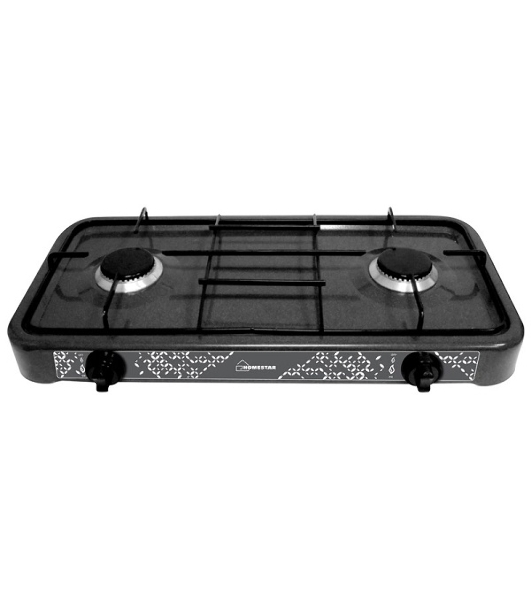 Плита настольная газовая Homestar HS-1202 2-х конфорочная (003699)