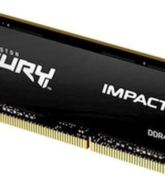 Оперативная память Kingston Fury Impact, DDR4, 8GB (1x8GB), 3200MHz, CL20, SO-DIMM