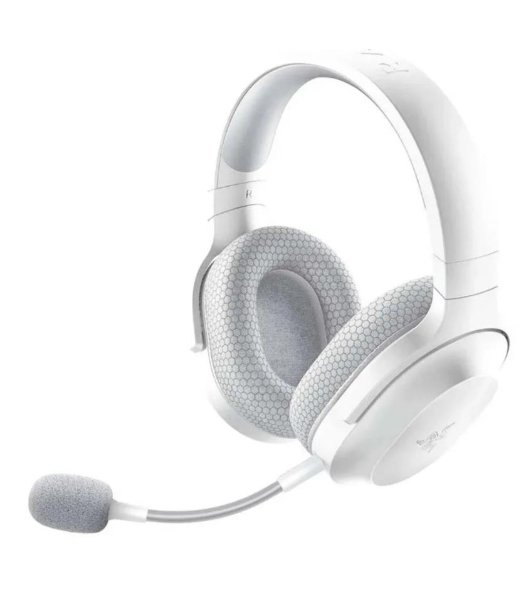 Гарнитура Razer Barracuda X (2022) белый, беспроводная + проводная, Bluetooth/USB-C/3.5 мм