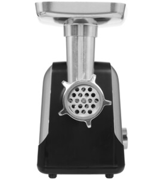 Мясорубка электрическая BRAYER BR1613 черный, 1800 Вт, 2.0 кг/мин, реверс, защита от перегрузки, насадки - 8