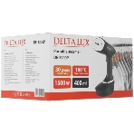 Отпариватель Delta LUX DE-3200P черный, 1500 Вт, 30 г/мин, 400 мл, фото12